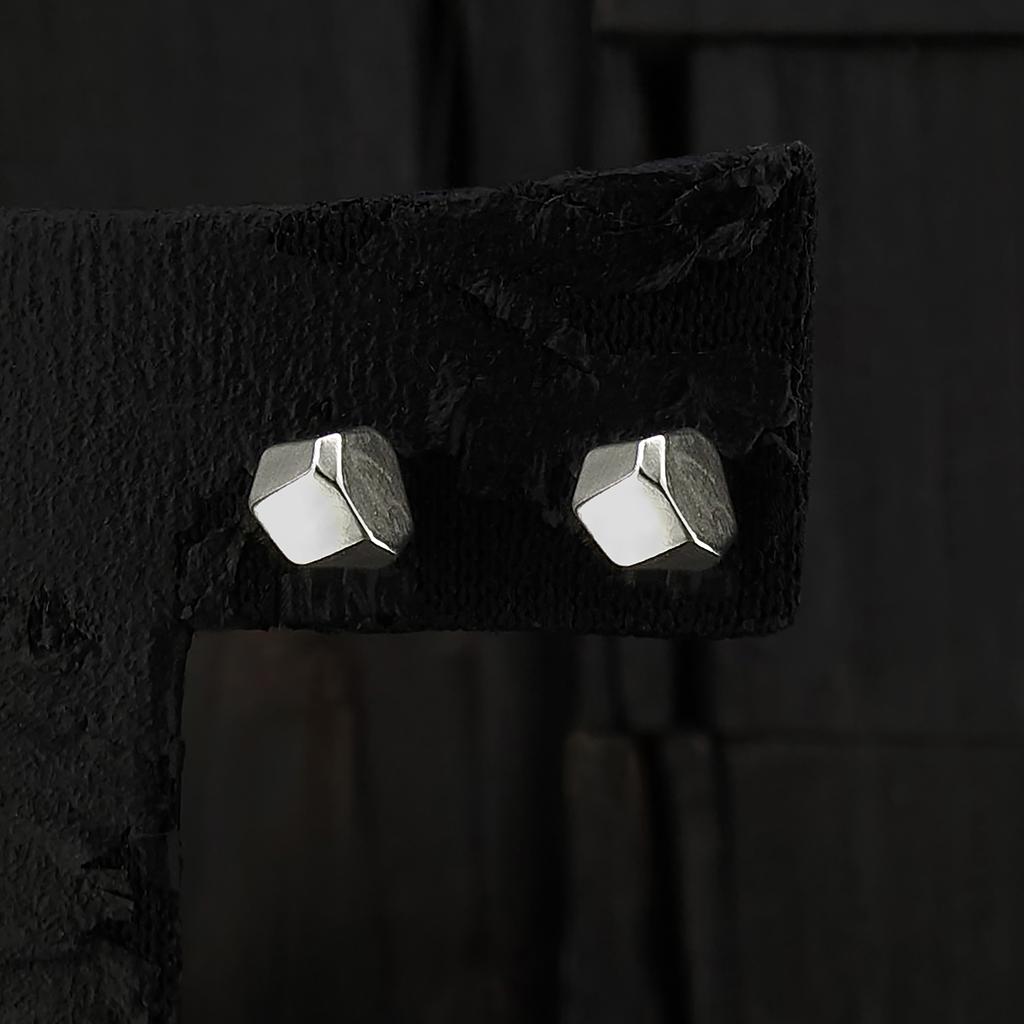 Sterlingworth Icy Mini-S2 Silver Earrings