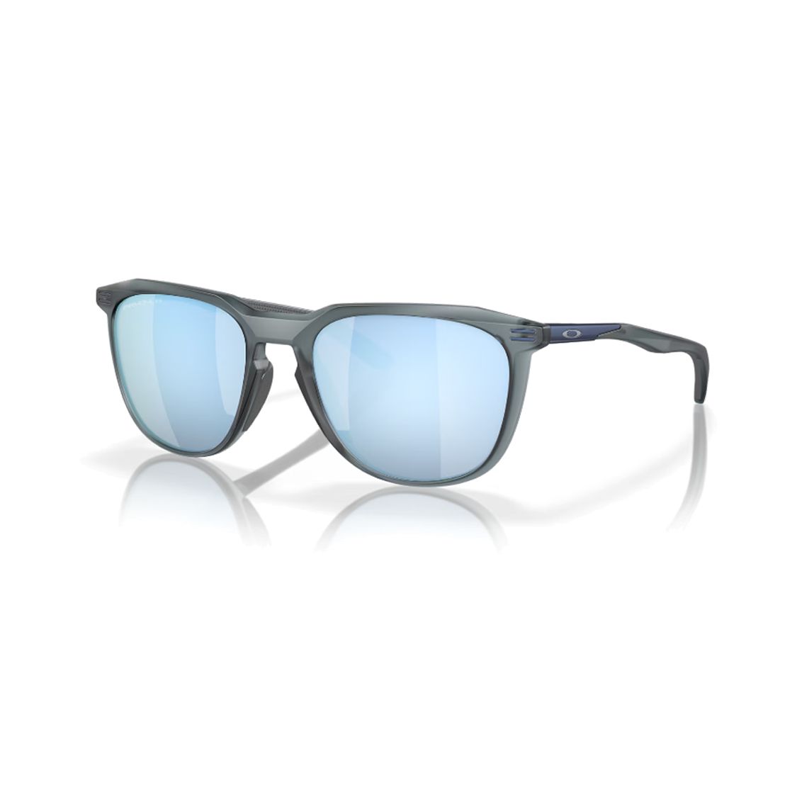 Очки Солнцезащитные Овальные Акриловые Мужские Oakley Логотип Дизайн Линзы Серый OO9286 54,Gray