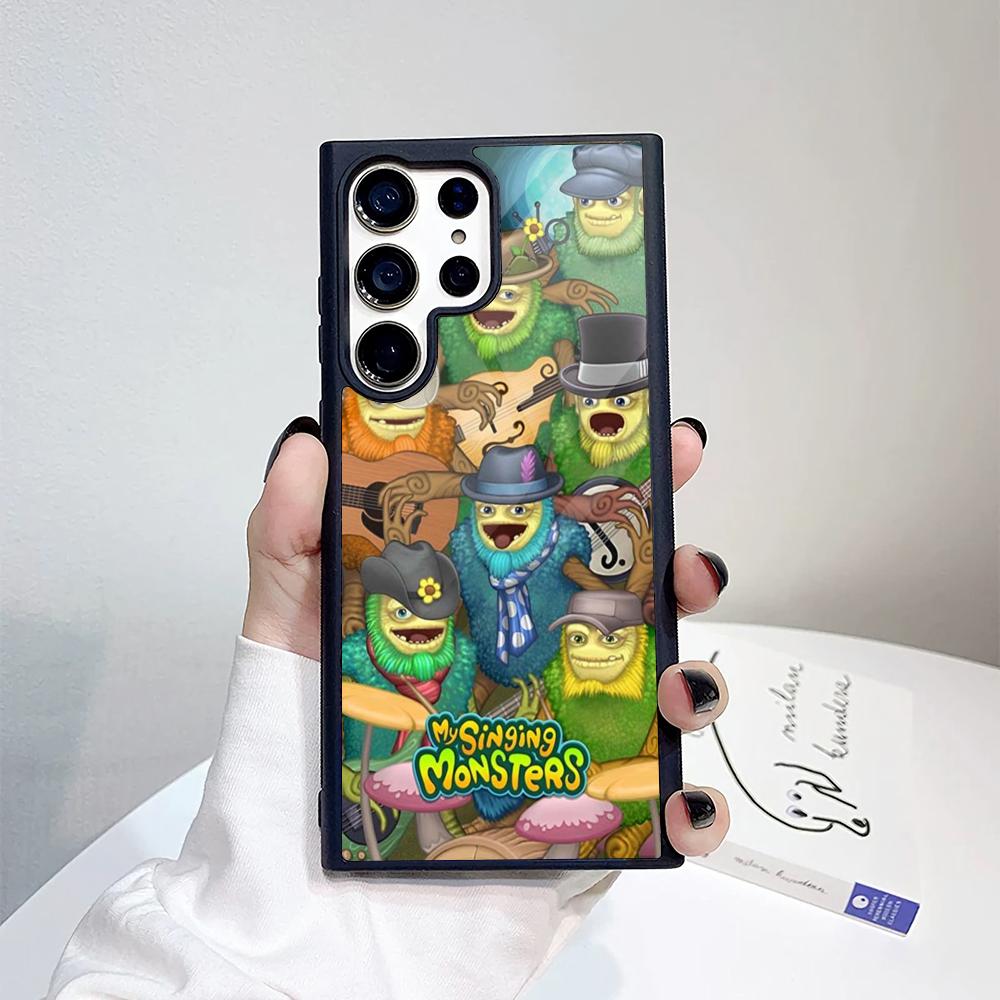 My Singing M-Monsters Phone Case For Samsung Galaxy S26 S25 S24 S23 S22 S21 S20 FE Edge Pro Plus Ultra PC+TPU Cover