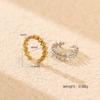 European & American Rhinestone Ear Cuff: S925 Sterling Silver, Full Rhinestone, Luxurious Clip-On, No Piercing Needed, Personalized Women's Earring