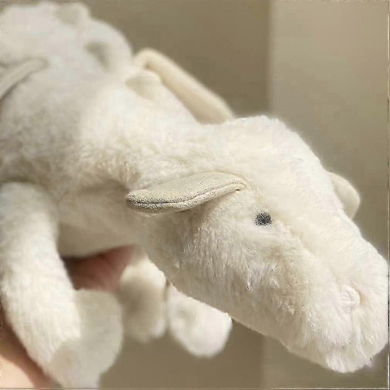 Nová plyšová hračka drak s křídly, roztomilá měkká plyšová hračka drak pterodaktyl, plyšový polštářek ve tvaru dinosaura