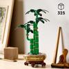 LEGO Botanicals 10344 Le bambou de la chance - Plante artificielle et décoration intérieure - Set de construction pour Adulte