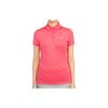 Collared Pattern Printed Button Short Sleeve Polo Shirt Women Tops GWJT07569-Q113