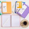 A6 Spirals Notebook Password Book Address Book with Alphabets Index Diary Writing Pad Office School Supplies for Home