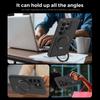 Shockproof Magnetic Leather Phone Case For Samsung Galaxy S26 Plus Ultra Invisible Fold Magsafe 360° Rotating Bracket Cover