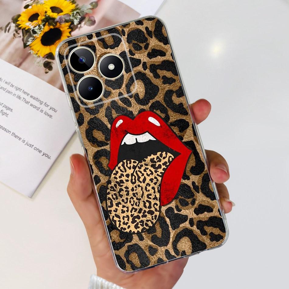 For Realme Note 50 Phone Case Realme Note50 4G RMX3834 2024 Fashion Cool Painted Soft Silicone TPU Cases