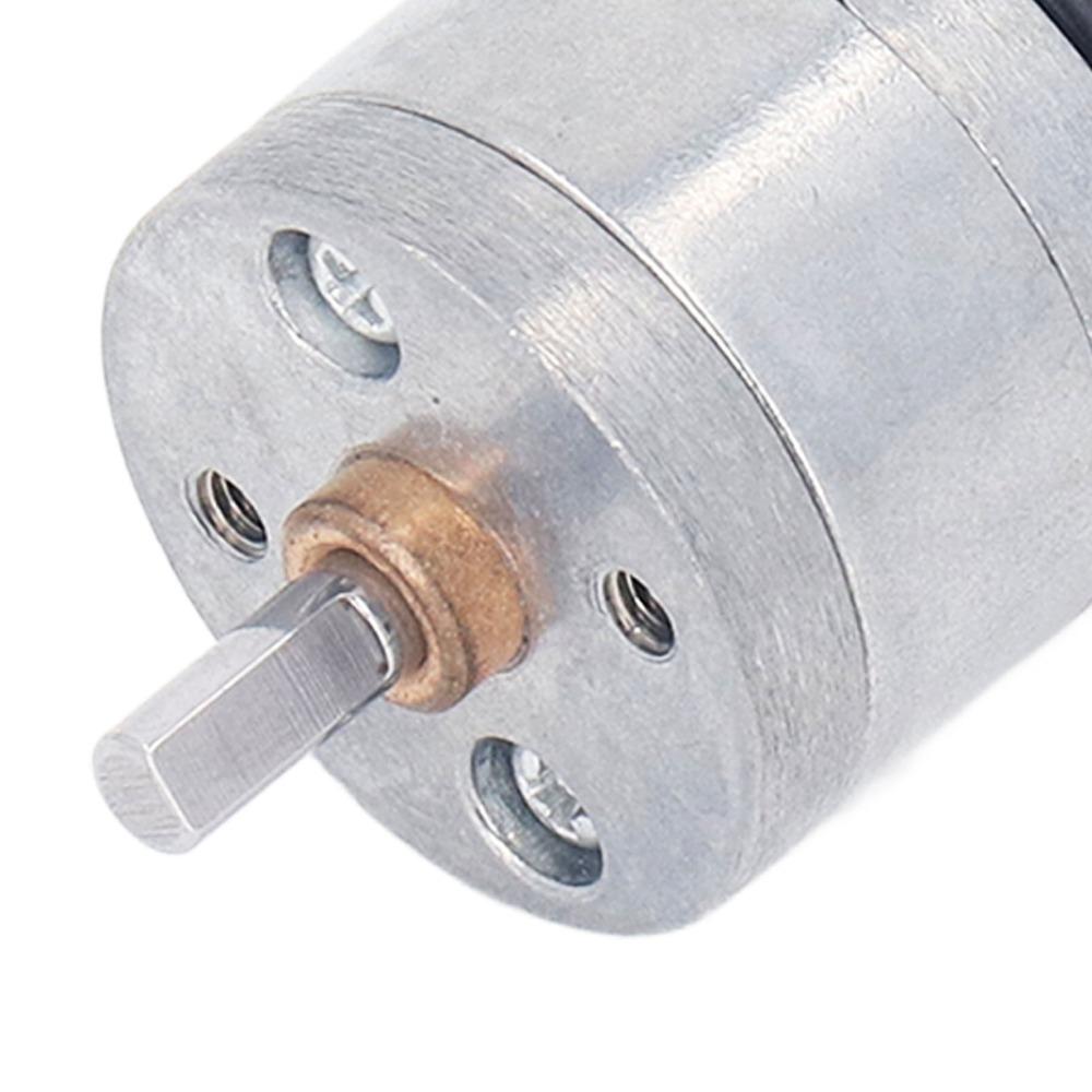 DC12V Gear Motor 25mm D Shaft Speed Reduction Motor Durable Electric Motor  For Robots
