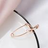 New  Rose Gold Women Brooch Fashion Wedding Jewelry Unique Creative Hollow Metal Bowknot Boutonniere Fine  Brooch