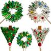 Christmas Accessories Shatterproof Acrylic Ornament Weather Resistant Holiday Party Supplies