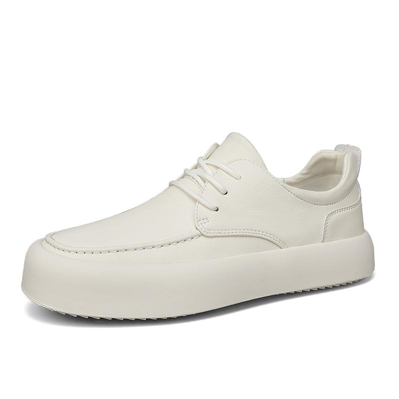 Genuine Leather Sneakers Men's Shoes Outdoor Casual Hiking Shoes Soft Soled Anti-skid Comfortable Shoes Men Zapatillas Hombre