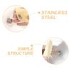 Magnetic Holder Stainless Steel Wall Mount Suction Cup Draining Cap Bath Accessories Soap Rest Metal Cap Portable Soap Box