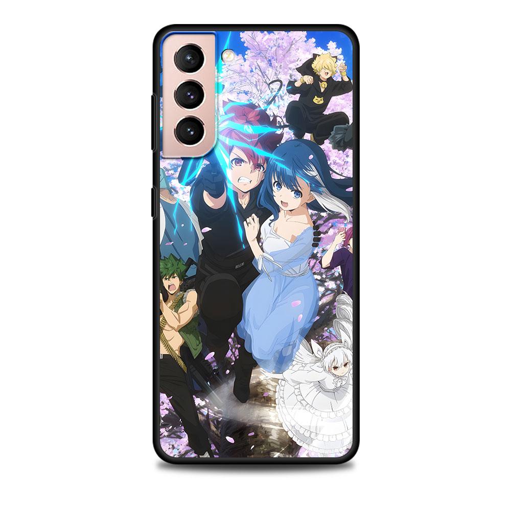Mission Yozakura Family Case for Samsung Galaxy S23 S10e S10 S21 FE S22 S9 S24 Ultra S20 Plus Soft Black TPU Phone Cover Bumper