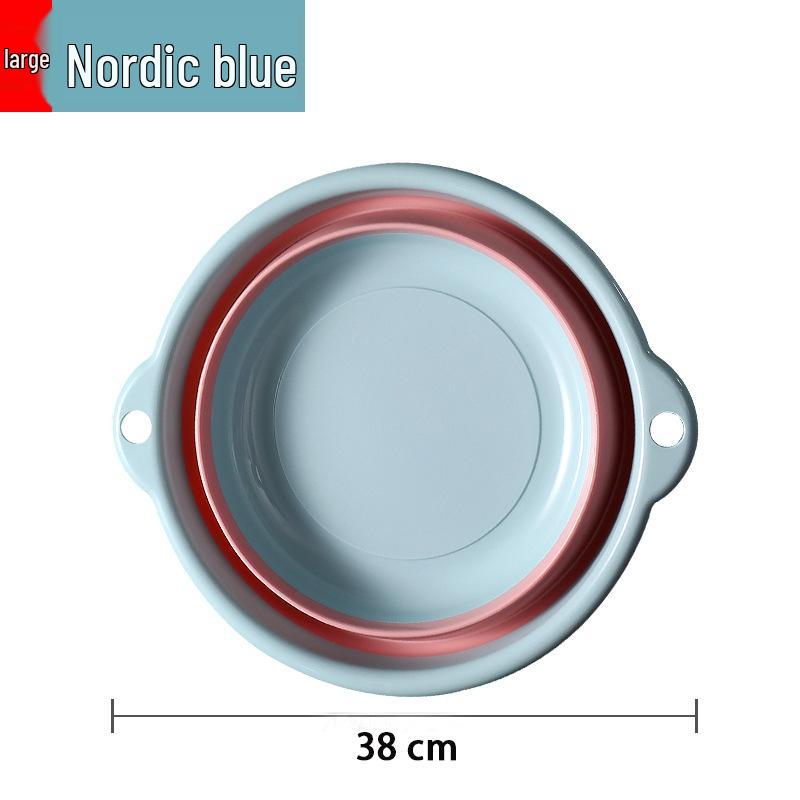 Portable Foldable Washbasin for Hand Washing and Laundry