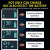 Car Battery Chargers 6A 12V 80W Digital Intelligent Pulse Repair Storage Cell Lead Acid Batteries Chargers For Boat Motorcycle