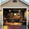 Vintage Motorcycle Tapestry for Man Cave & Biker Room Wall Decor