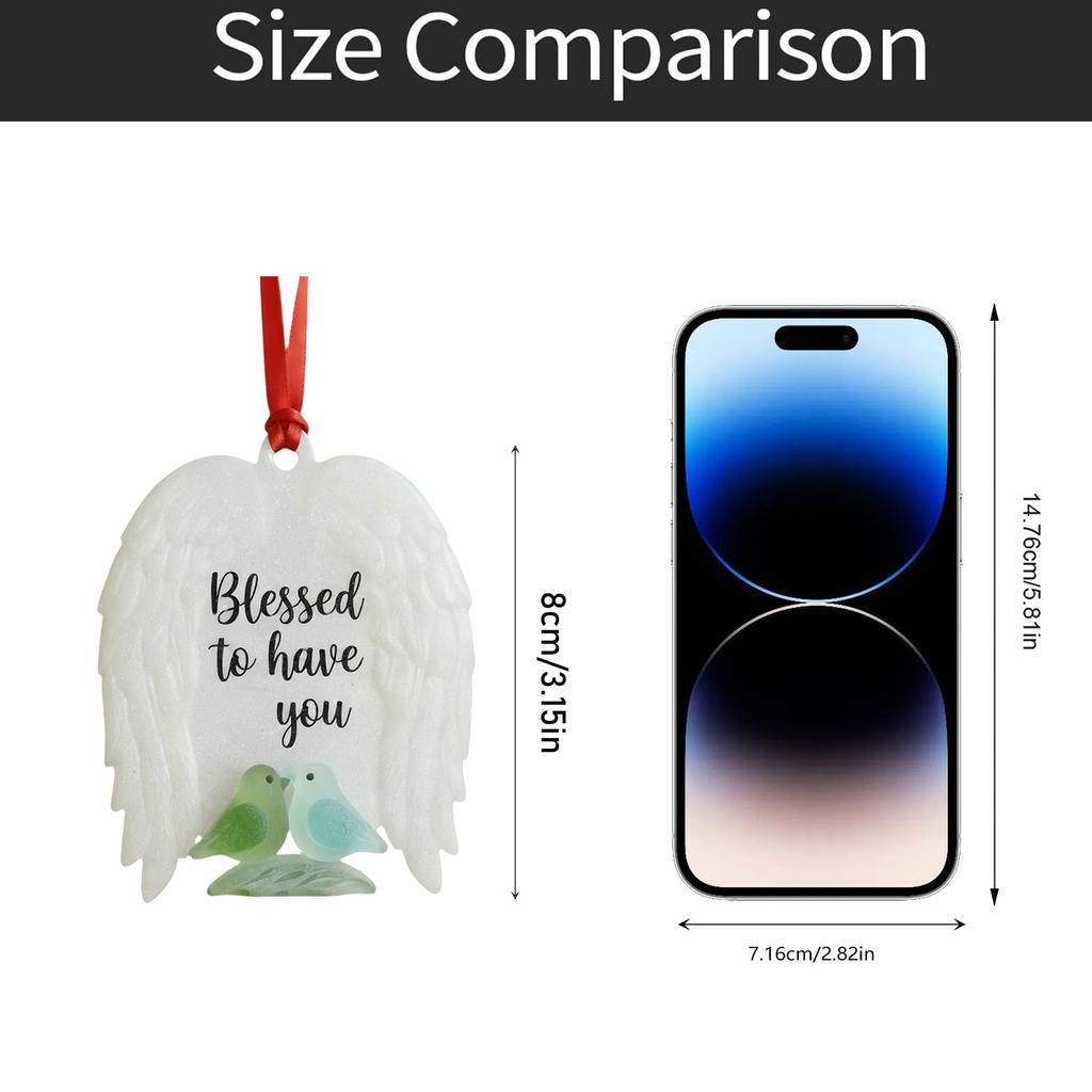 2D Acrylic Christmas Ornaments Hanging Ornaments Suitable For Christmas Tree Decoration