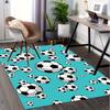 Office Carpet Soccer Ball Patterned Rug for Sofa Protection Under Chairs