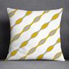 Home Decor Blue Yellow Geometric Pattern Ative Pillowcase  Office  Cushion Cover Sofa