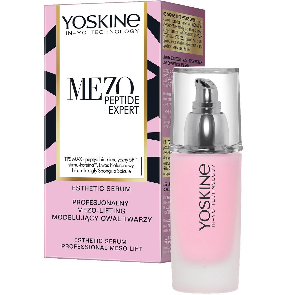 Sérum visage Yoskine Mezo Peptide Expert, 30 ml