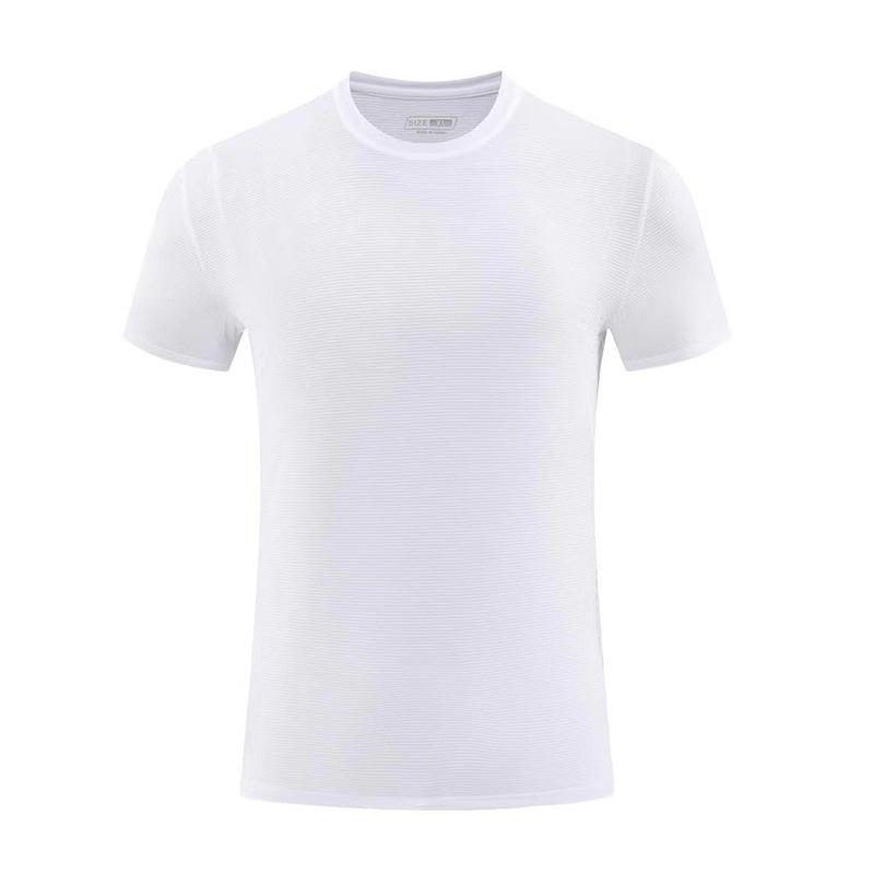 Herren Schnelltrocknendes Sommer Sport T-Shirt - Rundhals, Kurze Ärmel, für Laufen & Fitness im Freien.
