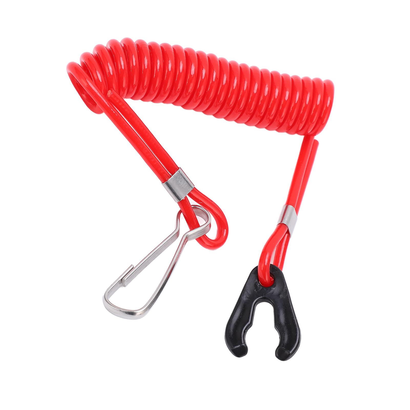 

Boat Motor Engine Safety Kill Stop Switch Lanyard Emergency Cut Off Cord for Suzuki Outboard Motors