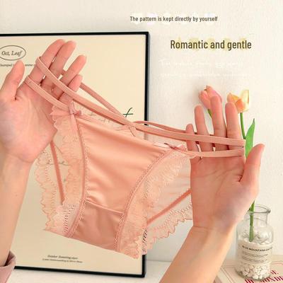 New Style Mesh Low Waist Lace Briefs: Comfortable, Breathable, Sexy and Seamless.