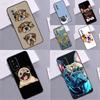 English Bulldog Pug Case For Xiaomi 15 14 13 Ultra 11T 12T 13T 14T Pro POCO X7 Pro X3 X5 X6 F5 F6 M6 Pro Funda