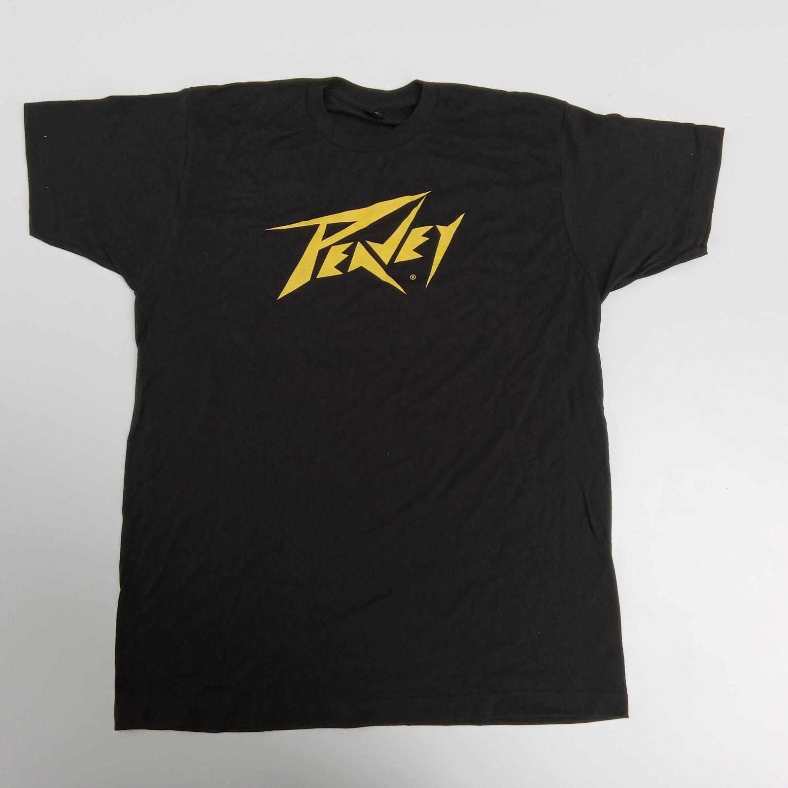 The Official Authentic Peavey Yellow Logo T-Shirt M