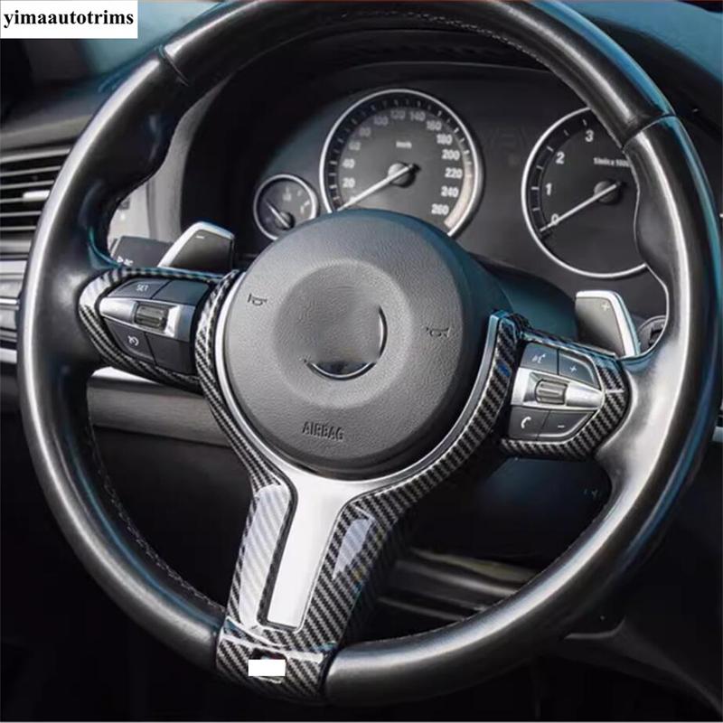 Car Steering Wheel Panel Cover Trim Accessories For BMW F Chassis F06 F10 F11 F12 F15 F16 F20 F21 F22 F23 F30 F32 F34 M-Sport