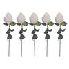 Artificial Roses Realistic Faux Flowers with Bendable Stems Fake Roses In Bulk for Home Vase Wedding Centerpiece Party Decor