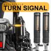12V M10 Universal Motorcycle LED Turn Signals Light Waterproof Indicators Amber Flasher Blinker Lamp Accessories For Motorbike