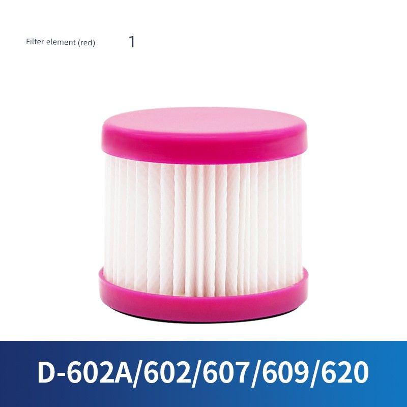 

Suitable for Puppy Mites Instrument D-602A Vacuum Cleaner Accessories 607/608609 Filter Element Strainer Haipa 610616 Filter 1 Pack [Red Model]