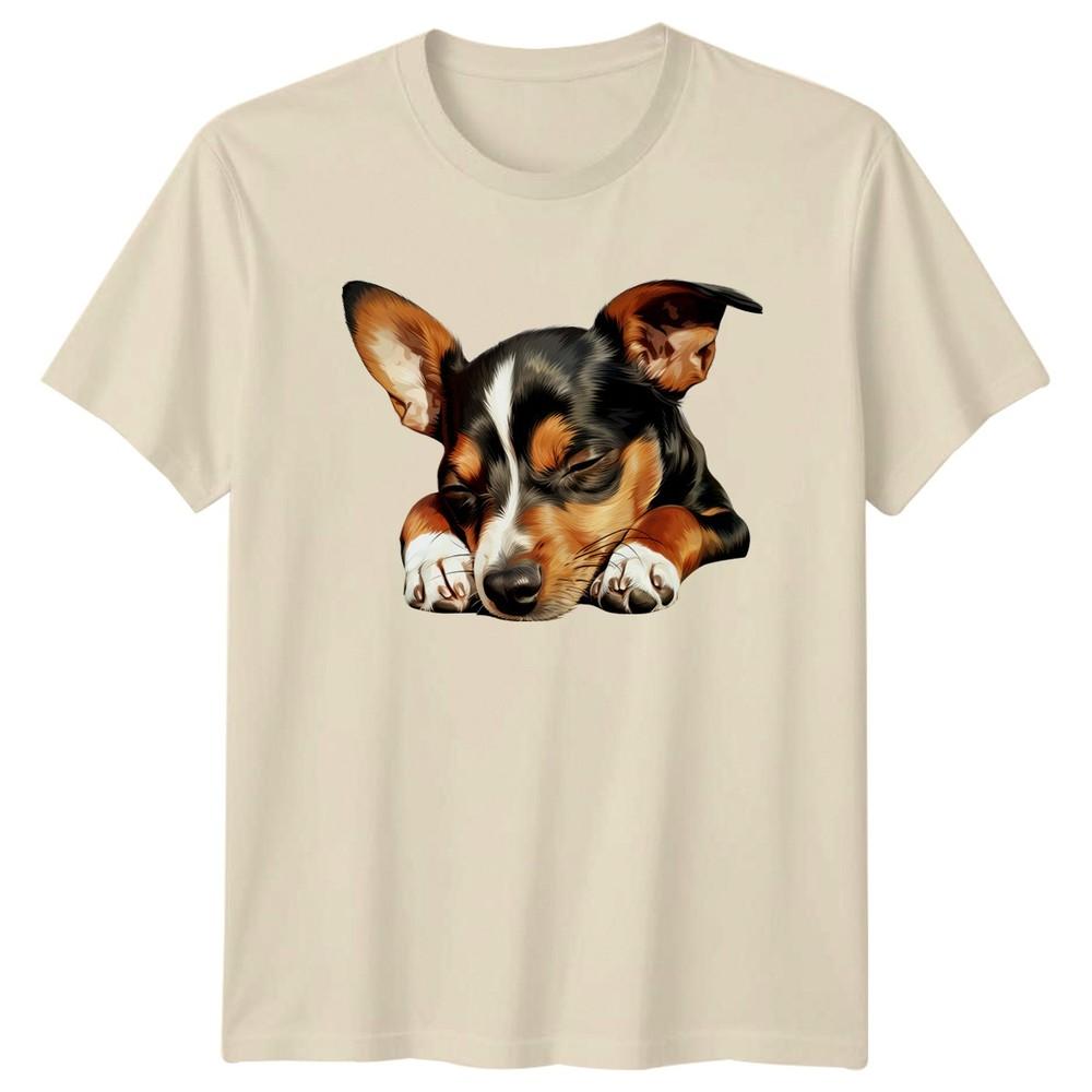 Sleeping Dog Animal Dogs Unisexs TShirt Unisexs Graphic Tee Unisex Top Pet Gift
