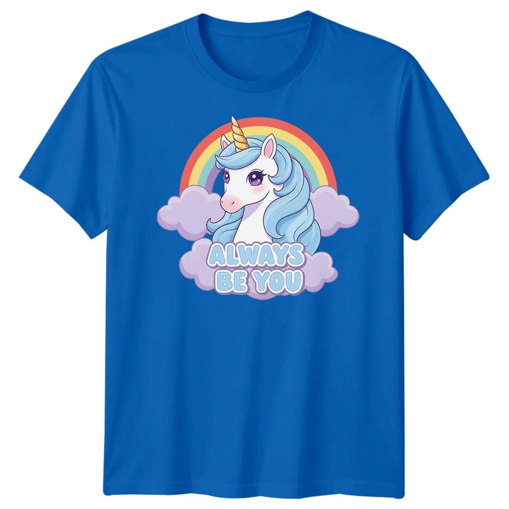 Always Be You Unisexs Tshirt Funny The Unicorn Film Comedy Movie Unisex Tee