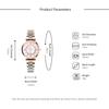 Fashion Women Watch Simple Quartz Watch Classic Dial Alloy Steel Band Ladies Wrist Watch