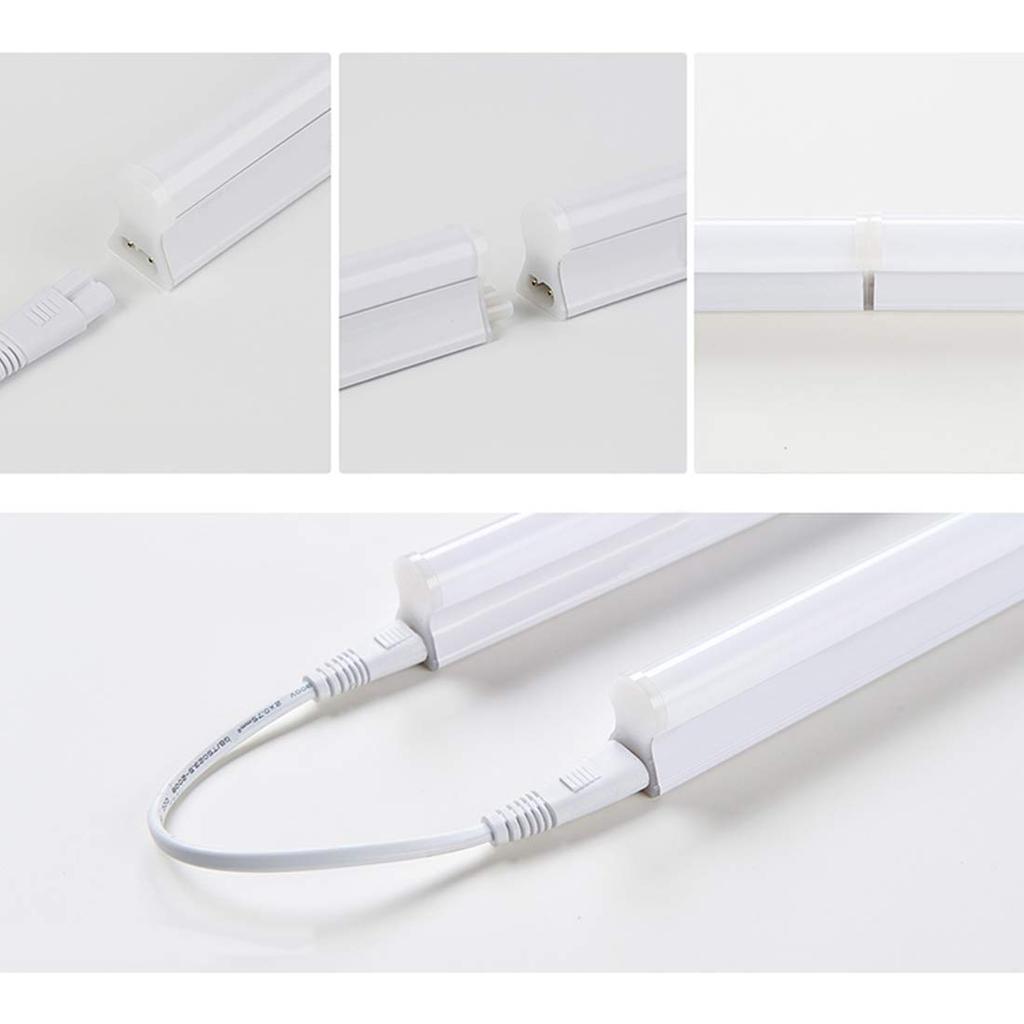 40W LED Fluorescent Light Fixture, Integrated T5 LED Tube, 18W LED, 6000K-6500K Daylight, Ceiling Light, Bar Light, Base Light, 120cm, Fluorescent