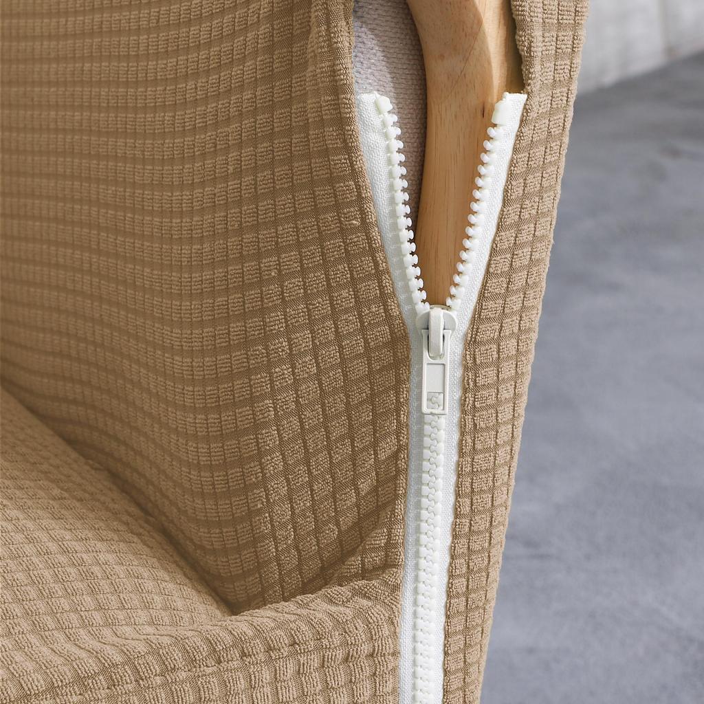 Finka Armchair Cover, Coffee Jacquard