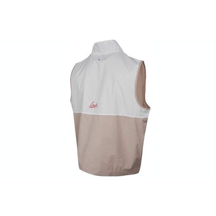Jordan Stand Collar Zippered Utility Vest With Multiple Pockets Men Vest Sail FD4800-133