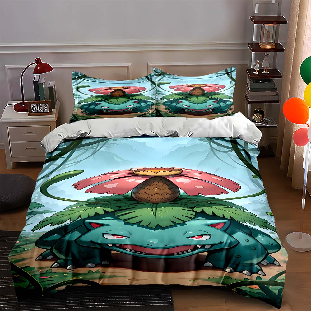 

Leafy, floral, creature. Bedding Duvet cover sets Duvet covers Pillowcases gifts (1 * Duvet Cover 2 * Pillowcases, without duvet insert) 135x200cm