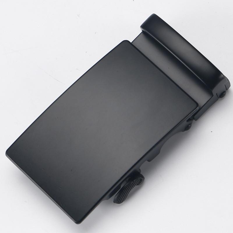 Versatile 3.5cm Men's High-quality Automatic Buckle Leather Waist Belt