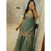 Desigenr Bollywood Paksiatni Sharara Suit Indian Party Wear Ethnic Salwar Kameez