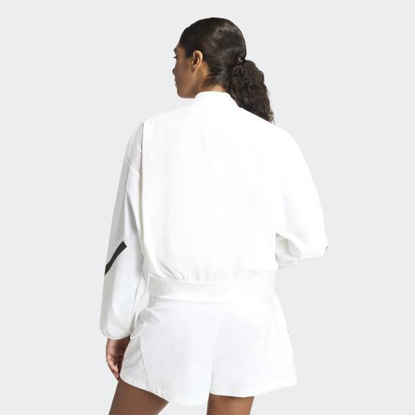 AdidaS Women S looSe Fit Z.n.e. Woven Bomber Jacket
