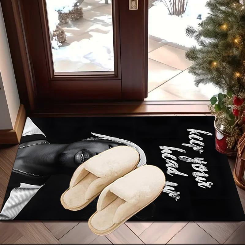 Rap Legend In Blue Carpet, Chair Rug,Rug for Office Bedroom living rooms, Doormat decor Fan Gift Christmas Gift