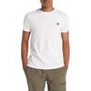 Timberland T-Shirts Men's White Crew Neck Moderate A2EKJ-100