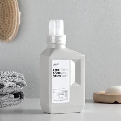 Softener Refillable Laundry Detergent Bottles Shampoo Shower Storage Container Detergent Dispenser