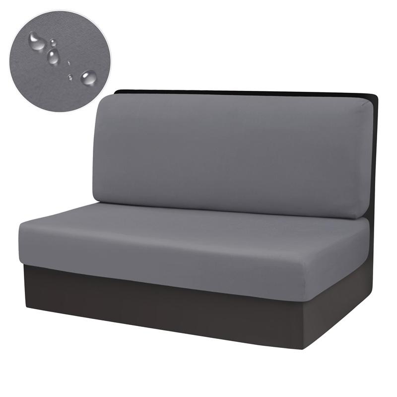 

2 шт./комплект Жаккардовые чехлы на подушки для столовой в автодоме Растягивающиеся чехлы на сиденья дивана в кемпере Регулируемые чехлы на сиденья столовой Декор спинки скамьи 1 Set