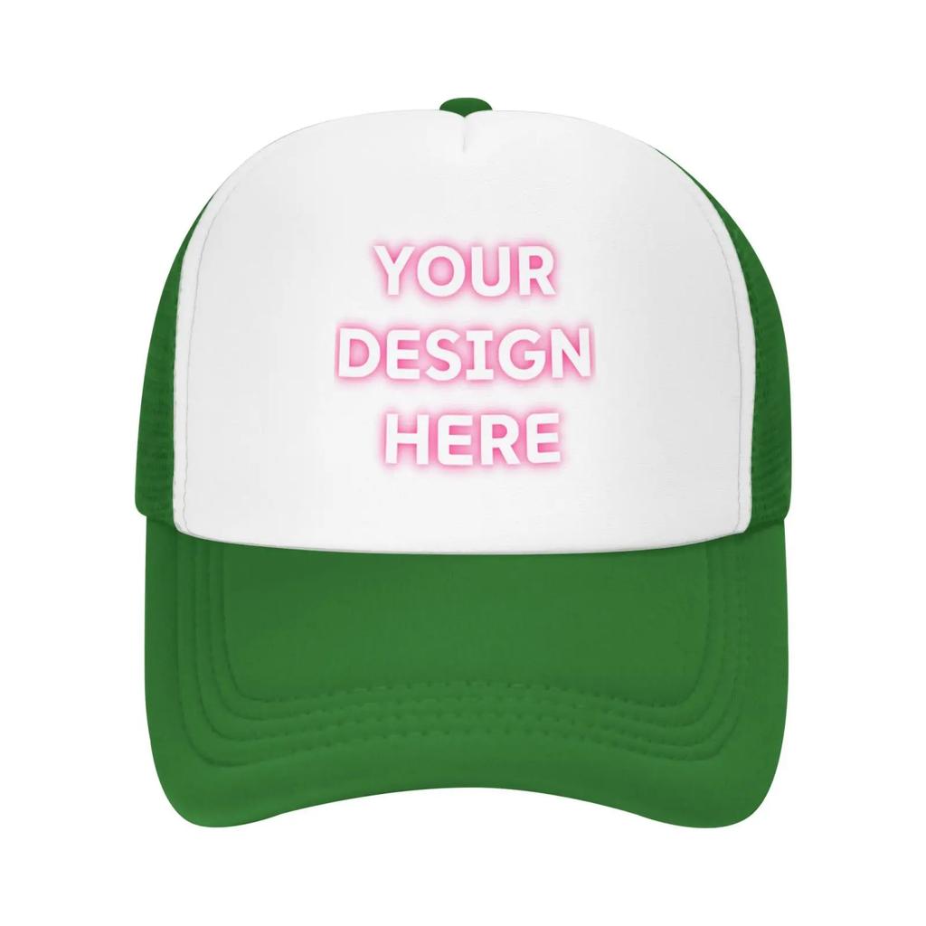 Vlastní kšiltovka Navrhněte si vlastní personalizovaný text, fotku, logo Trucker kšiltovky Unisex Dámské