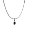 Female Niche Simple Irregular Geometric Block Necklace