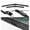 Car Wiper Blades for Skoda Fabia 2 5j 2007~2014 Front Windscreen Wipers Car Goods Stickers 2008 2009 2010 2011 2012 2013
