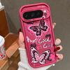Cool Girl Butterfly Painting Case For Google Pixel 10 Pro XL Shockproof Bumper Silicone Cover For Pixel 9A 9 8 7 Pro 8A 7A